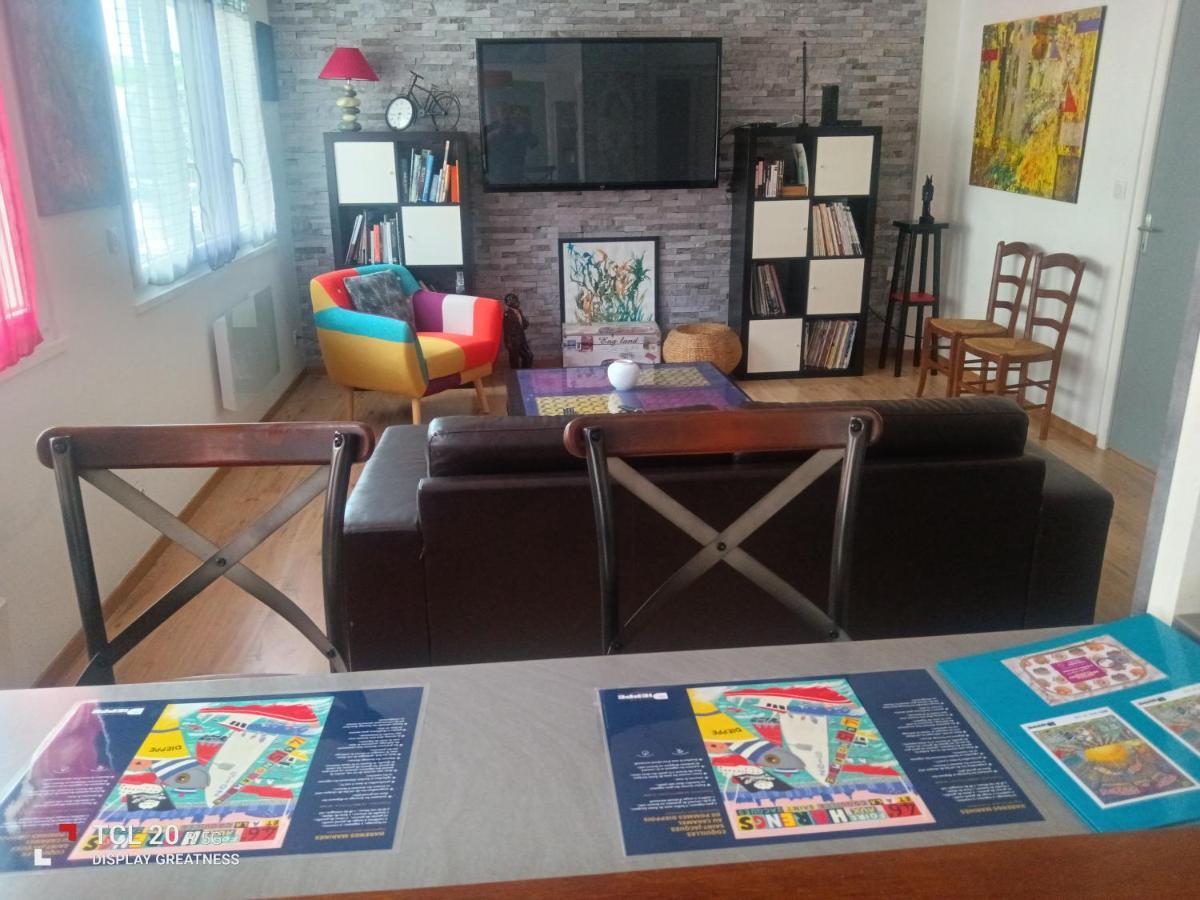 Sur Ile Du Pollet Apartment Dieppe Ngoại thất bức ảnh